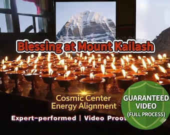 Butter Lamp Offering at Mount Kailash | Spiritual Blessing Ritual | Luck, Protection and Energy Alignment     (Video Proof)