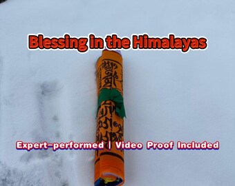 Himalayan Prayer Flag Ceremony(2–3 meters in length, for personal use, photo or video proof)