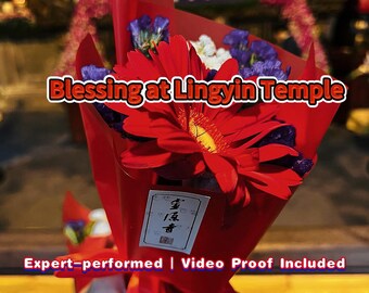 Weekly Flower Offering and Blessing at Lingyin Temple