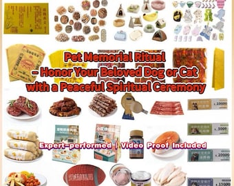 Pet Memorial Ceremony – Celebrate and Honor Your Beloved Dog or Cat with a Peaceful, Heartfelt Ceremony (Video Proof)