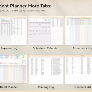 Google Sheets Student Planner Template
Organize coursework, deadlines, and exams with this Google Sheets Student Planner Template. Fully editable and digital, it’s perfect for students who want a simple, clear, and effective method to track tasks, assignments, and study schedules across all subjects.