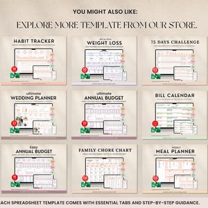 Monthly Planner and Calendar Google Sheets
Plan your month at a glance with this Monthly Planner and Calendar Google Sheets Template. Track events, goals, appointments, and deadlines. Fully editable, printable, and digital for ultimate organization.