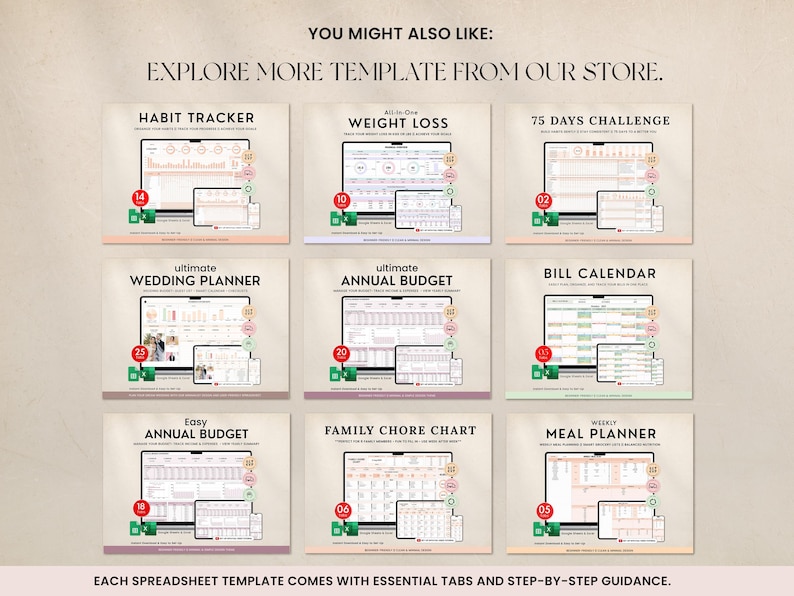 Monthly Planner and Calendar Google Sheets
Plan your month at a glance with this Monthly Planner and Calendar Google Sheets Template. Track events, goals, appointments, and deadlines. Fully editable, printable, and digital for ultimate organization.