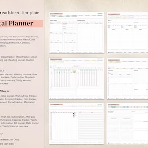Weekly Meal Plan and Grocery List Template
Plan your meals with this Weekly Meal Plan and Grocery List Template. Organize breakfast, lunch, and dinner, and track grocery needs. Perfect for busy families, meal prep enthusiasts, and anyone seeking organized nutrition planning.
