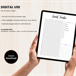 Snack Tracker, Printable Journal Page, Daily Snack Log, Eating Habit Tracker, food habit log, craving tracker, Snack Log, Instant Download