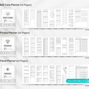 Home Management Binder, Cleaning Schedule, ADHD Planner Printable, Life Binder, Editable Cleaning Checklist, Emergency Household Planner