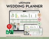 Wedding Planner Spreadsheet, Wedding Budget Spreadsheet, Wedding Google sheets Budget, Wedding Planning Checklist, Excel Seating Plan