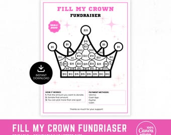 Fill My Helmet Fundraiser Template, Editable Football Helmet Fundraiser Template, Football Fundraiser Flyer, Instant Download