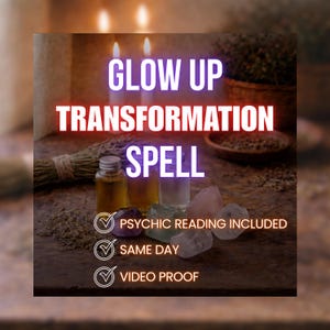 Glow-up-transformatiespreuk, schoonheidsupgrade, vertrouwen en uitlijning van uiterlijk