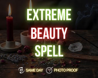 Hechizo de belleza extrema: potencia la atracción, el resplandor y el magnetismo personal.