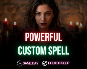 Poderoso hechizo personalizado: ritual de alineación energética personalizado, diseñado específicamente para tu situación.