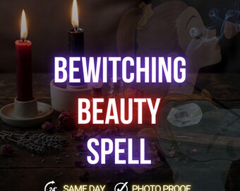 Hechizo de belleza fascinante: brillo, glamour, confianza y atracción magnética. Ritual del mismo día.