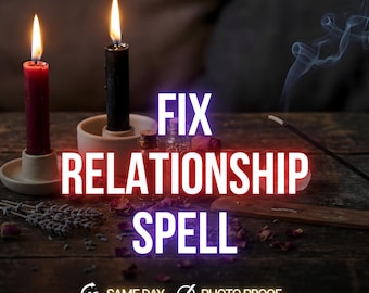 Réparer le sortilège relationnel, réparer l'énergie amoureuse, rétablir la confiance et la communication
