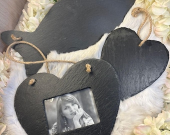 Unique Slate Plaques/ Chalkboard Multi style shapes Wall mounted Home décor