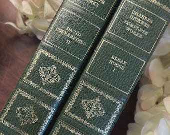 Vintage Charles Dickens Novels - Bleak House / David Copperfield Complete works