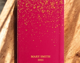 Personalized Soft Pink Faux Leather CSB Bible, Large Print, Gold Imprint, Baptism and Confirmation Gift