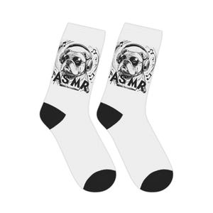 Calcetines ASMR de media caña con diseño musical: ideales para amantes de la música, para uso diario, regalos, festivales y festividades.