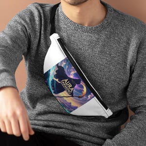 Aura Farming Fanny Pack: Casual Style for Gamers, Trendy Waist Bag for Festivals, Travel Companion, Gift for Unconventional Boys and Girls