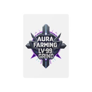 Aura Farming Poker Playing Cards Set, Custom Card Deck, Game Night Essentials, Casino Theme Gift, Unique Playing Cards