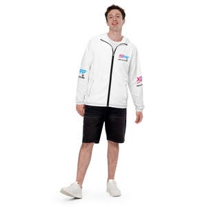 Men’s Lightweight Windbreaker Jacket | Water-Resistant Rain Shell.