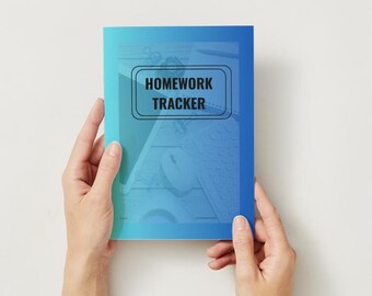 Homework Tracker Planner Diary = Digital Download