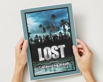 Lost inspired Colouring Book