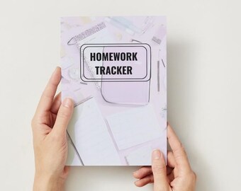 Homework Tracker Diary Planner