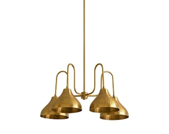 Handmade Dome Brass Ceiling Light | Vintage Lamp for Entryway & Dining Room