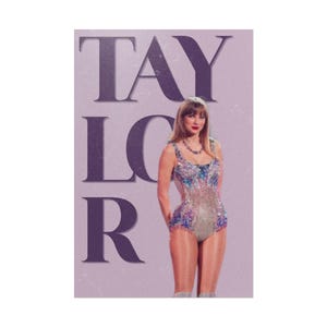 Trendy Music Star Rolled Posters | Taylor Decor, Swift, Wall Art Prints, Celebrity Home Decor, Gifts for Fans & Collectors