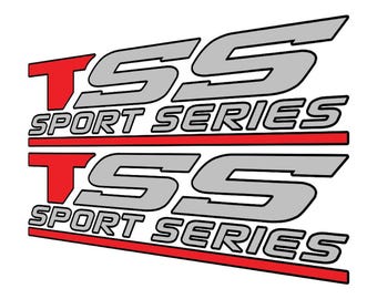 Calcomanías y pegatinas TSS SPORT SERIES para camionetas todoterreno Tundra Tacoma, laterales de caja, reemplazo deportivo V1