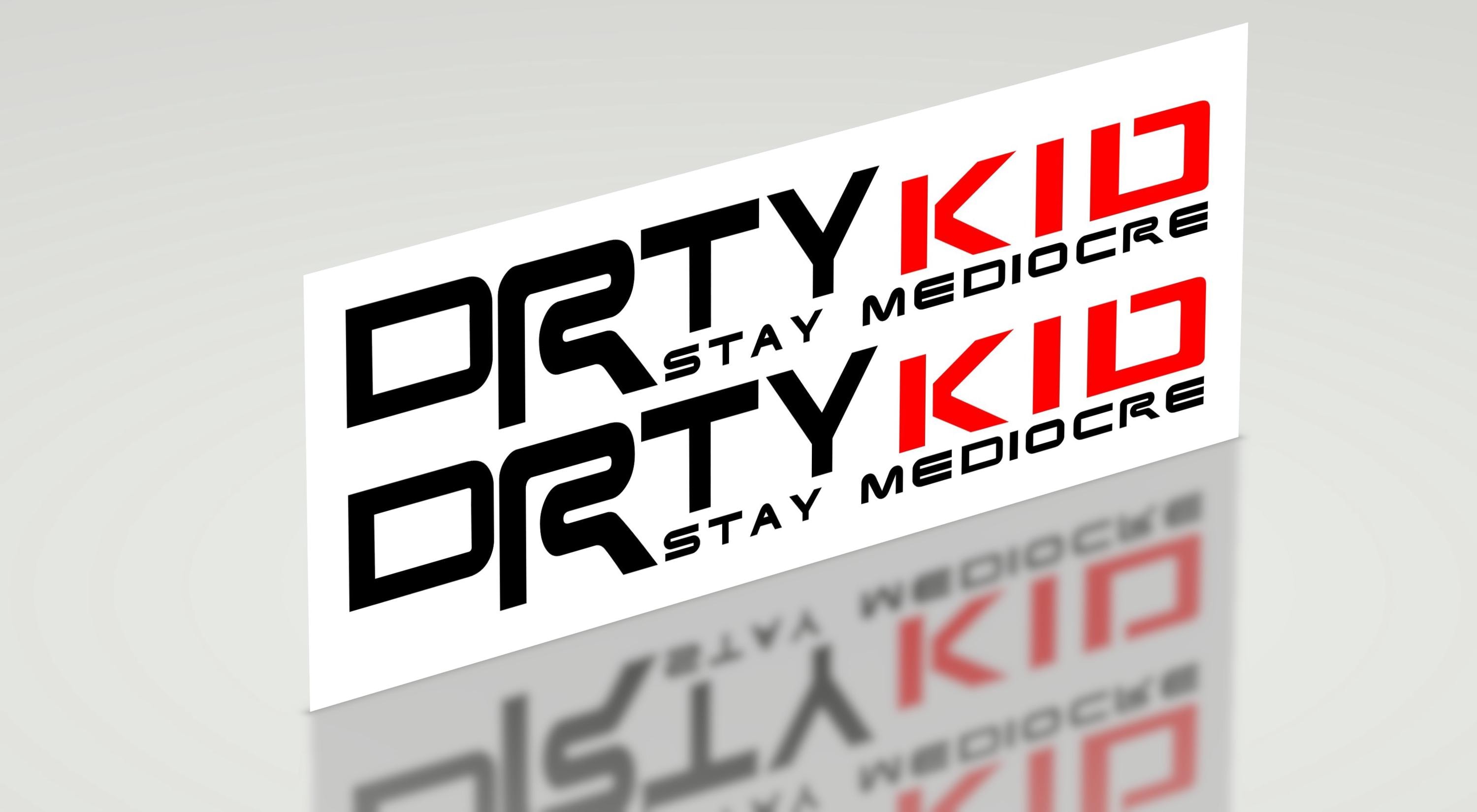 TRD DRTY KID Stickers Tundra Decals Tacoma Bed Truck Side 