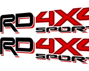 Calcomanías TRD SPORT para carrocería de repuesto, todoterreno, OEM, deportivas, 4x4, montaña