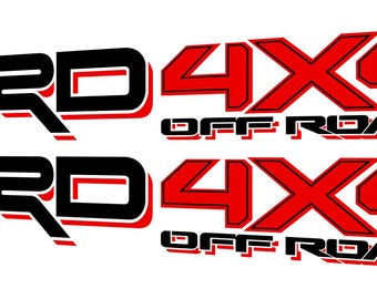 TRD OFF ROAD Dekaler klistermärken flakbyte OEM Sport 4x4 berg