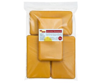 Cera d'api WienerBienen Premium da 2 kg per la produzione di candele: cera naturale al 100%, cera naturale sostenibile e vegana per realizzare le tue candele.
