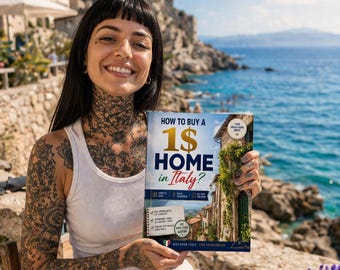 Gids voor het kopen van huizen in Italië, 1 dollar | Compleet stapsgewijze e-boek, aankoopproces van onroerend goed, renovatietips en pdf-verhuizing