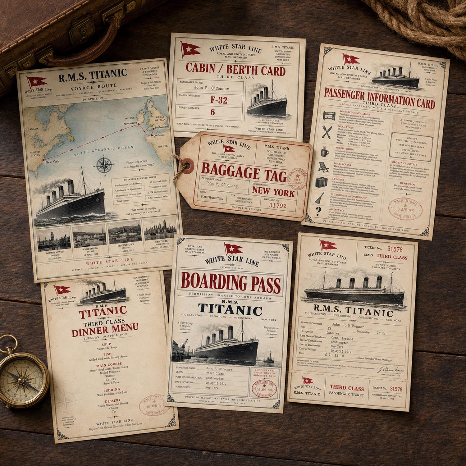 Titanic blueprints - Etsy 日本