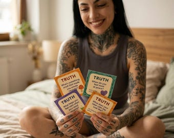 Anxiety Relief Truth or Dare Cards: Printable PDF