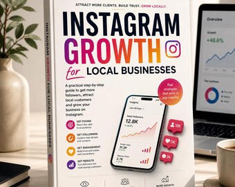 Gids voor Instagram-groei voor lokale bedrijven | PDF-download: e-book over socialmediamarketing, contentstrategie, haspeltips en klantattractie