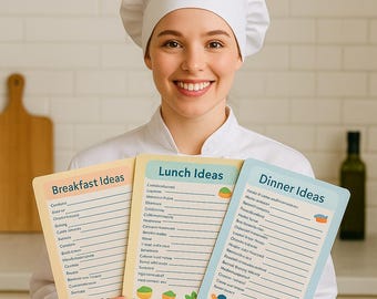 Weekly Family Meal Planner: 150+ Meal Ideas (Printable PDF)