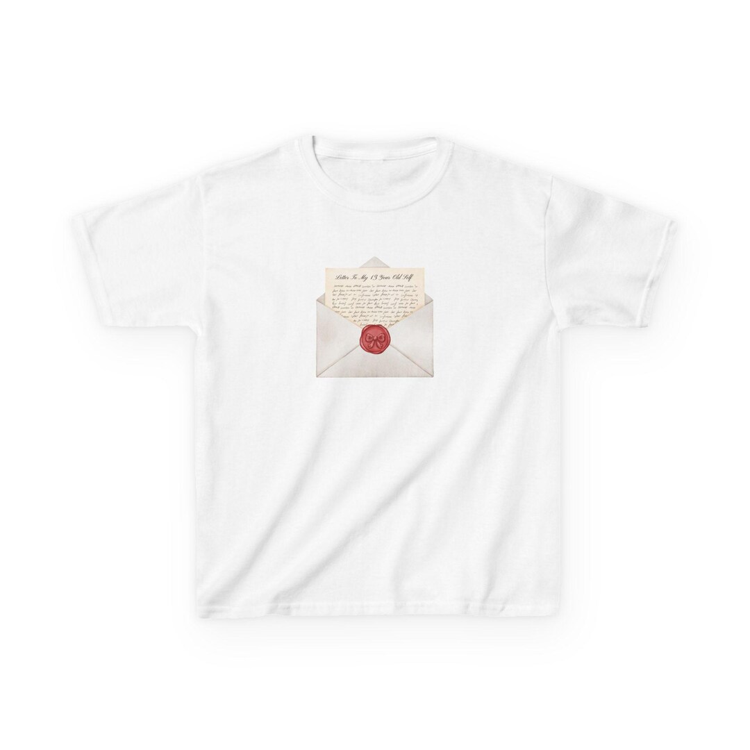 Self Merch Laufey Merch Baby Tee, Letter to My 13 Year Old Self Shirt, Vintage ...