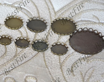 10mm,12mm,14mm,15mm,16mm,18mm,20mm.25mm,30mm Bronze tone round Cabochon Pendant Base findings,pendant base Findings