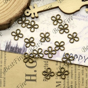 10MM  Bronze Tone  Connector Chinese knot,metal finding,pendant beads,two holes Charms