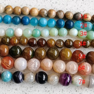 blue round Agate Beads,Agate Beads ,Round Agate Beads,Loose beads,Wholesale Gemstone Beads,Full Strand