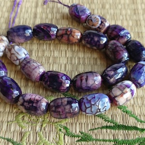 Faceted Agate cylinder stone bead,agate Barrel drum Shape Beads,Agate Barrel beads, Agate beads Full strand