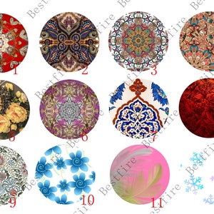 10mm,12mm,14mm,16mm,18mm,20mm,25mm,30mm Flower leaf Round photo Glass Cabochon,round Cabochon finding beads,Photo Glass Cabochons