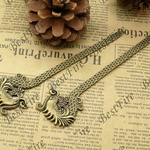 36x132mm Bronze Tone Phoenix Hairpin,hair pin, metal hair fork,metal Bookmark ,Phoenix metal Bookmark