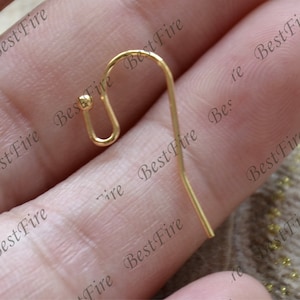 Gold plated Brass earrings hook Findings,leverback earwire,Jewelry findings,earring findings,earrings findings,earwire findings