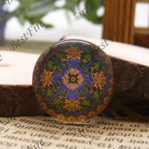 10mm,12mm,14mm,16mm,18mm,20mm,25mm,30mm Round Glass Cabochons China flower,jewelry Cabochons finding beads,Glass Cabochons