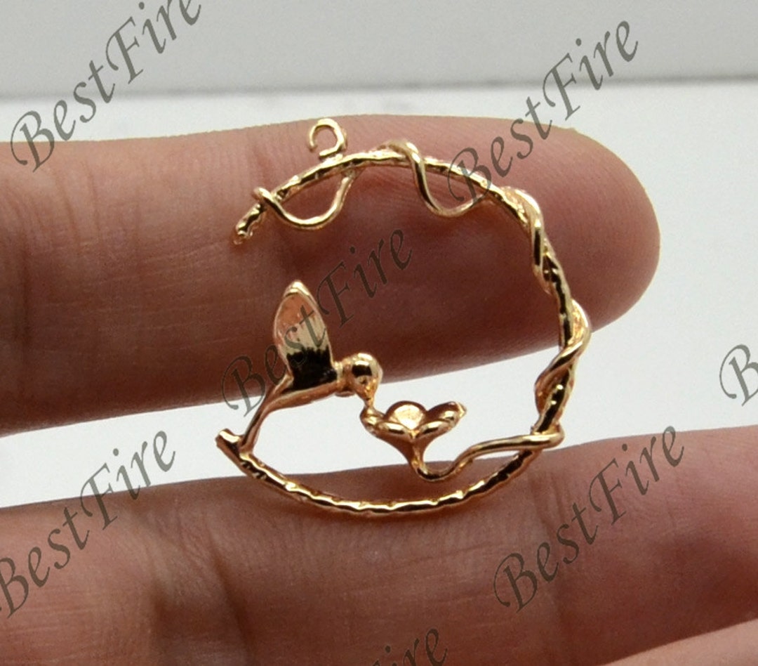 Glayent Gothic Dornen Anhänger - 100 Stück Metalldornen Für Schmuck