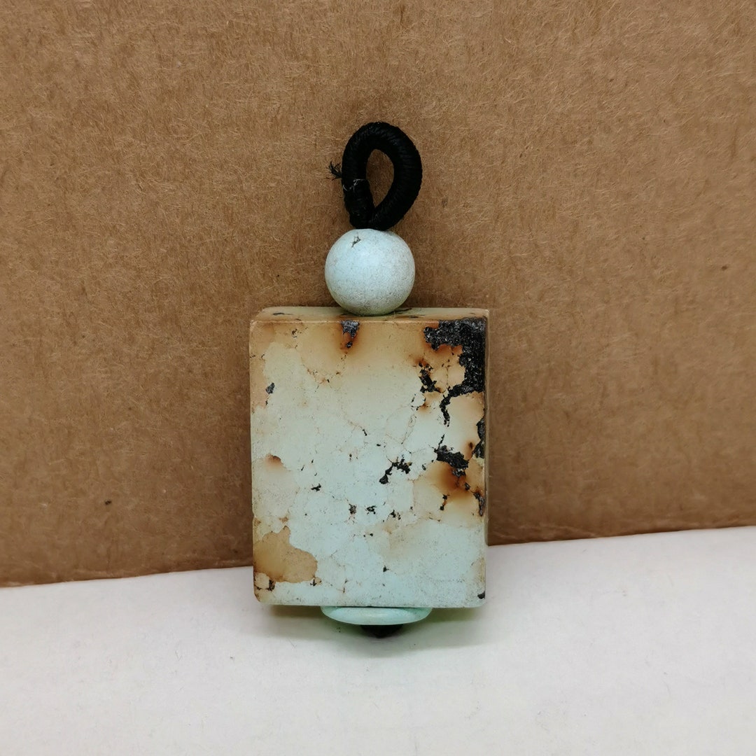 Genuine Turquoise Rectangle Pendants,genuine Turquoise Bead Pendant ...